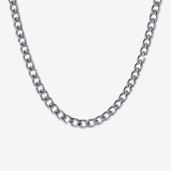 Solid Miami Cuban Chain 4mm