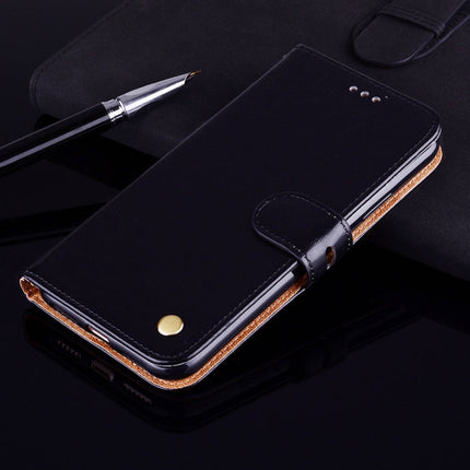 For Xiaomi  Redmi Note 5A Pro / Prime Business Style Oil Wax Texture Horizontal Flip Leather Case with Holder & Card Slots & Wallet & Lanyard