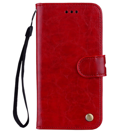 For Xiaomi  Mi A1 & 5X Business Style Oil Wax Texture Horizontal Flip Leather Case with Holder & Card Slots & Wallet & Lanyard