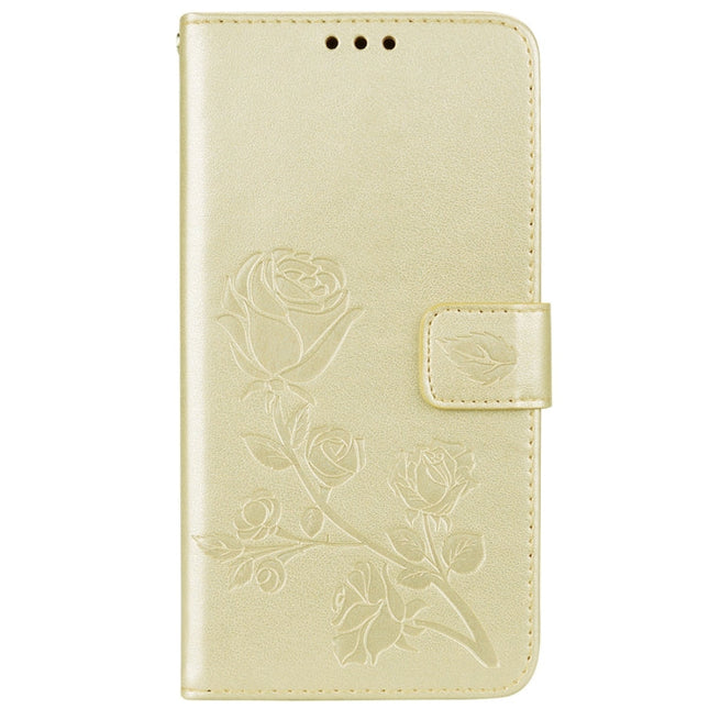 For Xiaomi Redmi Note 4X Roses Pressed Flowers Pattern Flip Leather Case with Holder & Card Slots & Wallet