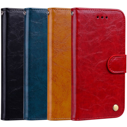 For Xiaomi  Redmi 5A Business Style Oil Wax Texture Horizontal Flip Leather Case with Holder & Card Slots & Wallet & Lanyard