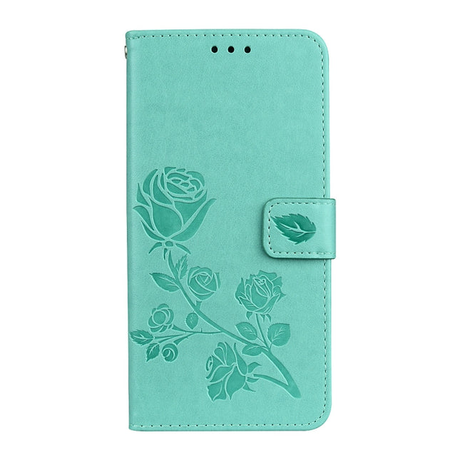 For Xiaomi Redmi 5 Rose Embossed Horizontal Flip Environmental PU Leather Case with Holder & Card Slots & Wallet