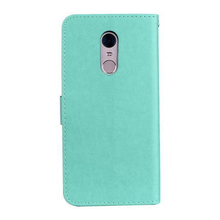 For Xiaomi Redmi 5 Rose Embossed Horizontal Flip Environmental PU Leather Case with Holder & Card Slots & Wallet