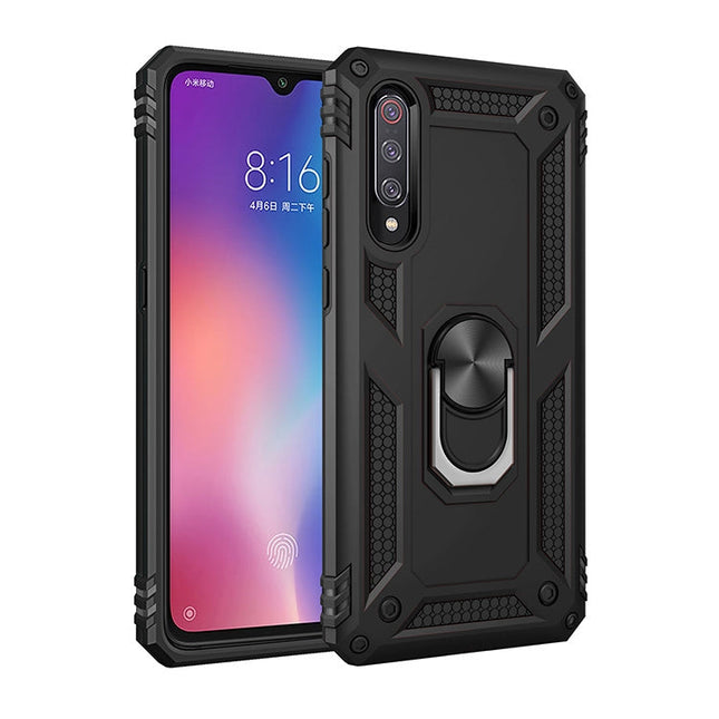 Sergeant Armor Shockproof TPU + PC Protective Case for Xiaomi Mi 9, with 360 Degree Rotation Holder