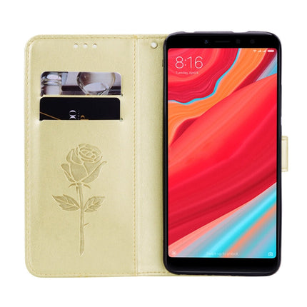 Rose Embossed Horizontal Flip Environmental PU Leather Case for Xiaomi Redmi S2, with Holder & Card Slots & Wallet