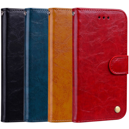Business Style Oil Wax Texture Horizontal Flip Leather Case for Xiaomi Mi 6X / A2, with Holder & Card Slots & Wallet
