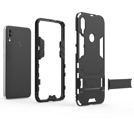 Shockproof PC + TPU Case for XiaoMi RedMi Note 7, with Holder, XiaoMi RedMi Note 7