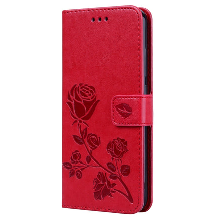 Rose Embossed Horizontal Flip PU Leather Case for Xiaomi Redmi Note 7, with Holder & Card Slots & Wallet