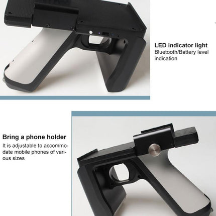 UHF RFID Radio Frequency High Performance Handheld Back Clip Bluetooth Communication Reader, Style: Bluetooth RFID Reading and Writing + One/Two-dimensional Code Scanning, Bluetooth RFID Reading and Writing + One/Two-dimensional Code Scanning