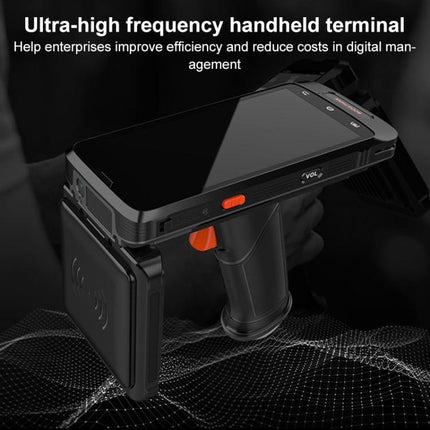 RFID UHF Handheld Intelligent Terminal PDA Scanner 915M Reader, Style: Standard Version + QR Code Scanning, Standard Version + QR Code Scanning