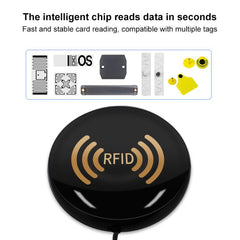 UHF RFID Handheld Portable Tag Bluetooth Reader