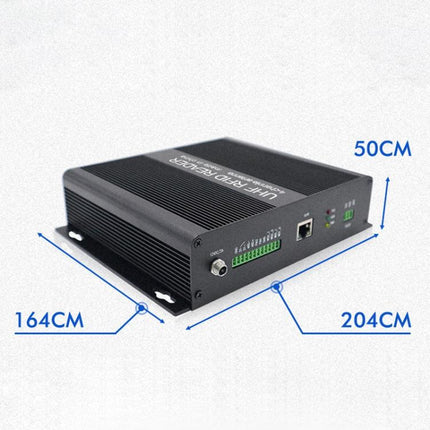 RFID 4-Channel UHF Long-Range Reader, Industrial Access Control & Warehouse Management RFID Reader / Writer, Reader