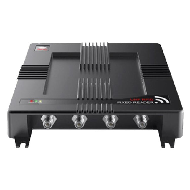 4-Channel RFID Reader / Writer with Impinj E710 Module, Fixed UHF Industrial Long-Range Reader for Warehouse Management, 4-Channel RFID Reader