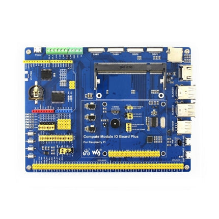 Waveshare Compute Module IO Board Plus for Raspberry Pi CM3 / CM3L / CM3+ / CM3+L, For Raspberry Pi CM3