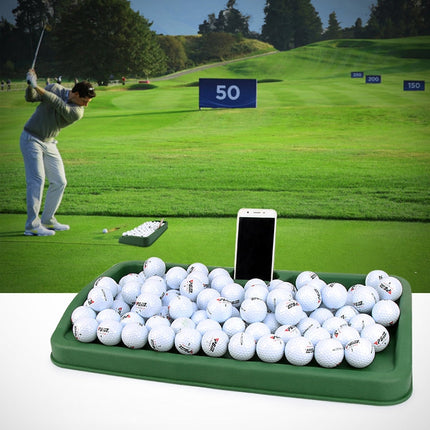 PGM Golf Service Box with Phone Stand, Capacity: about 100 Balls(Color:Green Size:Character Pattern), PGM, Character