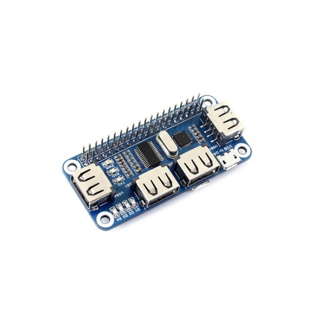 Waveshare 4 Port USB HUB HAT for Raspberry Pi