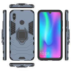 PC + TPU Shockproof Protective Case with Magnetic Ring Holder for Huawei Honor 10 Lite