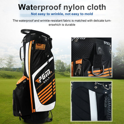 PGM Golf Nylon Lightweight Bag with Holder(Black Green), QB027 White, QB027 Orange, QB027 Green