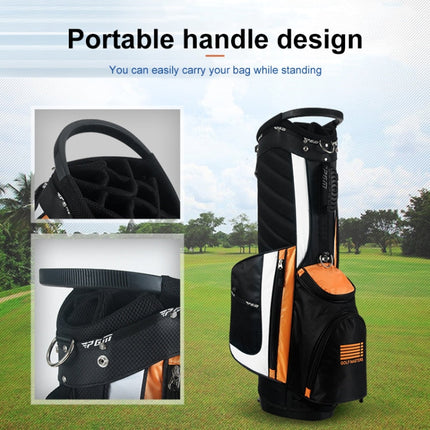PGM Golf Nylon Lightweight Bag with Holder(Black Green), QB027 White, QB027 Orange, QB027 Green