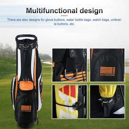 PGM Golf Nylon Lightweight Bag with Holder(Black Green), QB027 White, QB027 Orange, QB027 Green