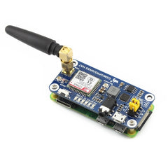 Waveshare GSM/GPRS/GNSS/Bluetooth HAT for Raspberry Pi, GSM/GPRS/GNSS/Bluetooth HAT