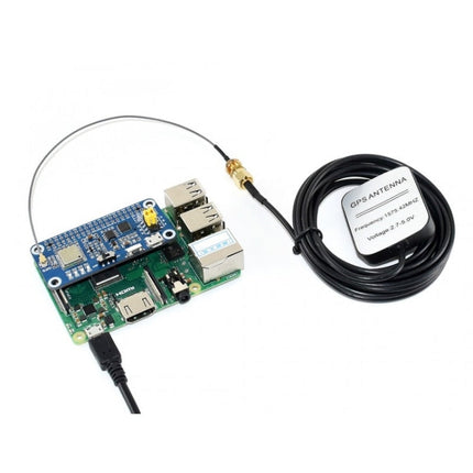 Waveshare L76X Multi-GNSS HAT for Raspberry Pi, GPS, BDS, QZSS