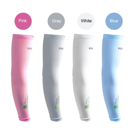 PGM Golf Ice Silk Sunscreen Sleeve for Men and Women (Color:Pink Size:XXL), M, L, XL, XXL