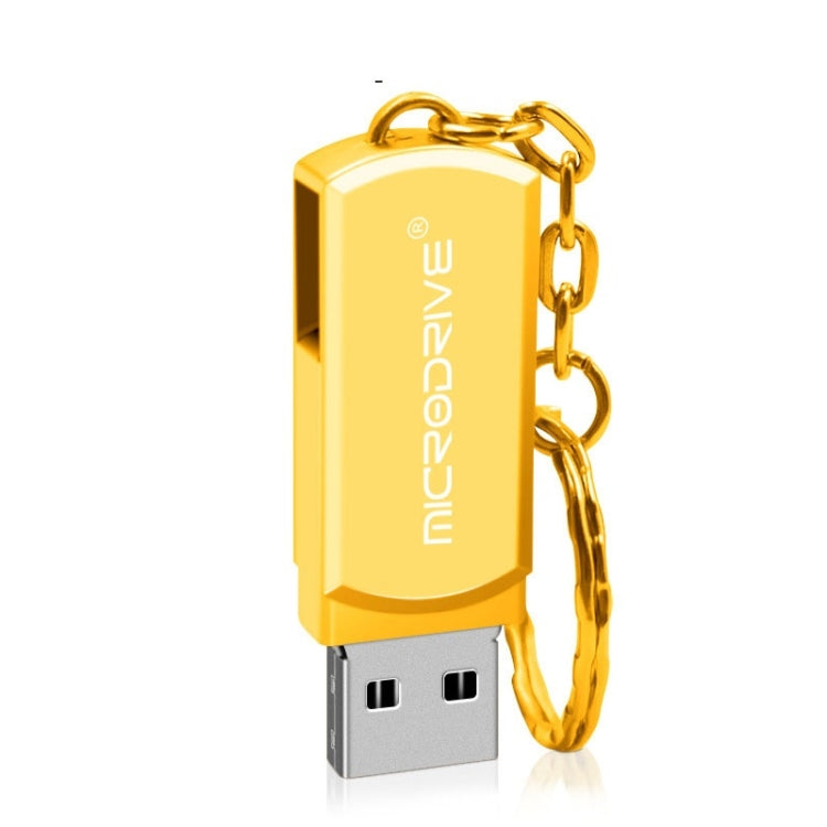 MicroDrive 4GB USB 2.0 Creative Personality Metal U Disk with Hook, 4GB