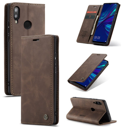 CaseMe Multifunctional Retro Frosted Horizontal Flip Leather Case for Huawei P Smart 2019 /  Honor 10 Lite, with Card Slots & Holder & Wallet, For Huawei P Smart 2019