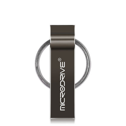 MicroDrive 4GB USB 2.0 Metal Keychain U Disk, 4GB