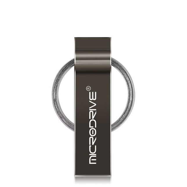 MicroDrive 4GB USB 2.0 Metal Keychain U Disk, 4GB