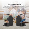 True 3D TWS Magnetic Wireless Bluetooth Stereo Surround HiFi Speaker with Full Transparent Home