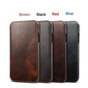 For iPhone XR Oil Wax Cowhide Horizontal Flip Leather Case with Card Slots & Wallet, For iPhone XR