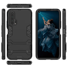 Shockproof PC + TPU Case for Huawei Honor 20 Pro, with Holder, For Honor 20 Pro