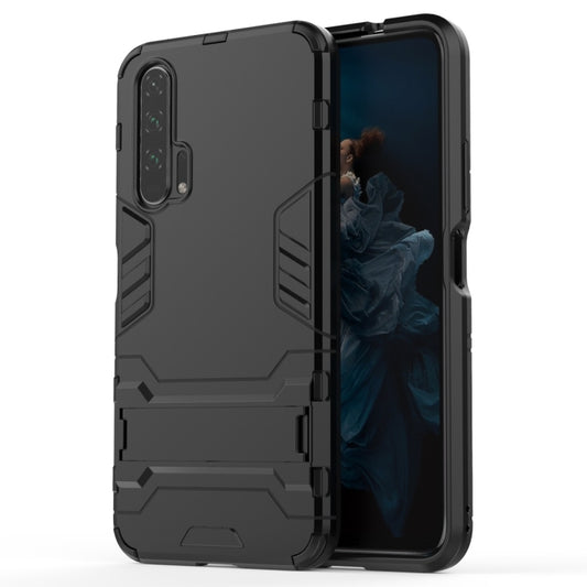 Shockproof PC + TPU Case for Huawei Honor 20 Pro, with Holder, For Honor 20 Pro