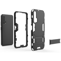 Shockproof PC + TPU Case for Huawei Honor 20 Pro, with Holder, For Honor 20 Pro