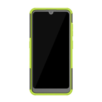 Tire Texture TPU+PC Shockproof Case for Nokia 3.2, with Holder, For Nokia 3.2