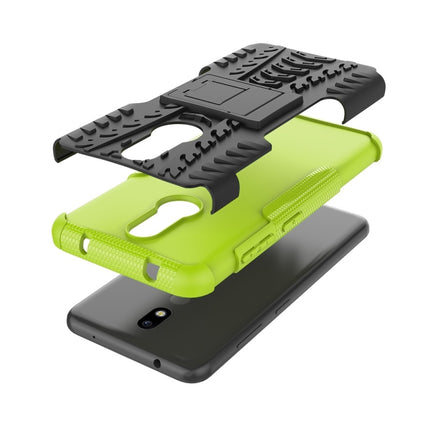 Tire Texture TPU+PC Shockproof Case for Nokia 3.2, with Holder, For Nokia 3.2
