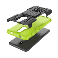 Tire Texture TPU+PC Shockproof Case for Nokia 3.2, with Holder, For Nokia 3.2