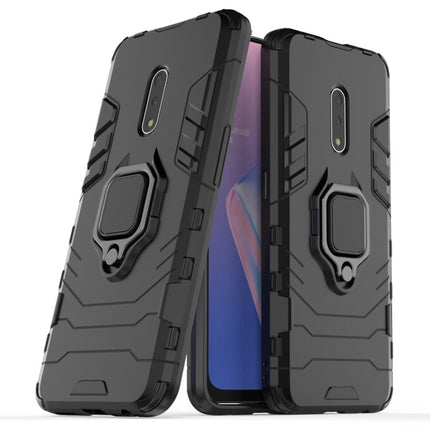 PC + TPU Shockproof Protective Case for OPPO K3 /Realme X, with Magnetic Ring Holder