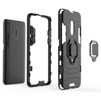 PC + TPU Shockproof Protective Case for OPPO K3 /Realme X, with Magnetic Ring Holder