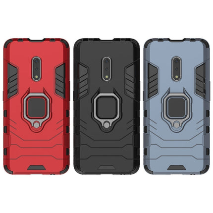 PC + TPU Shockproof Protective Case for OPPO K3 /Realme X, with Magnetic Ring Holder