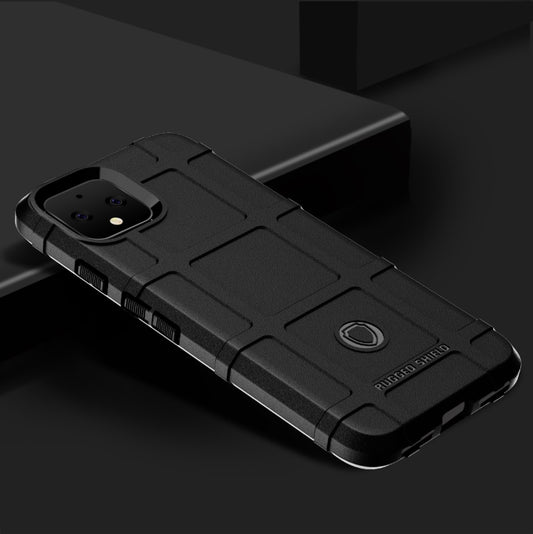 Shockproof Protector Cover Full Coverage Silicone Case for Google Pixel 4, For Google Pixel 4