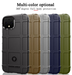 Shockproof Protector Cover Full Coverage Silicone Case for Google Pixel 4, For Google Pixel 4