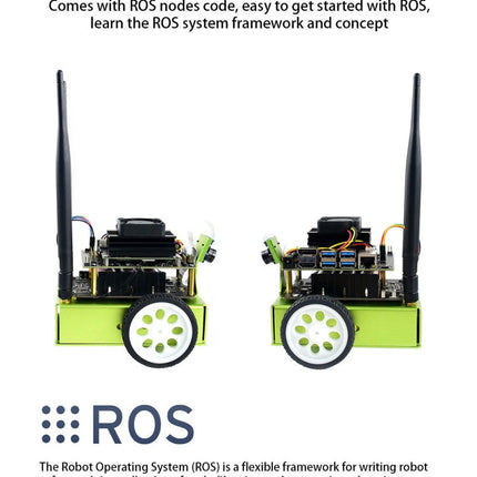 Waveshare JetBot AI Kit, AI Robot Based on Jetson Nano, Based on Jetson Nano