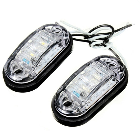 10-30V Oval Clearing Truck Trailer Side Marker Light