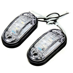 10-30V Oval Clearing Truck Trailer Side Marker Light