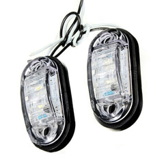 10-30V Oval Clearing Truck Trailer Side Marker Light