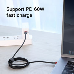 Baseus CATKLF-H09 Cafule Series USB-C / Type-C PD 2.0 60W Flash Charge Cable, Cable Length: 2m