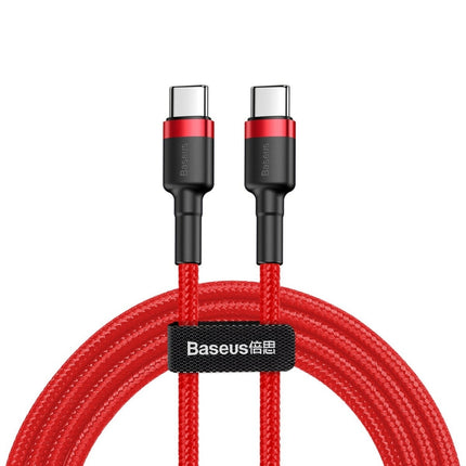 Baseus CATKLF-H09 Cafule Series USB-C / Type-C PD 2.0 60W Flash Charge Cable, Cable Length: 2m